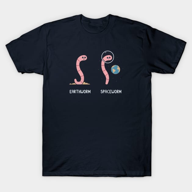 Worms T-Shirt by HandsOffMyDinosaur